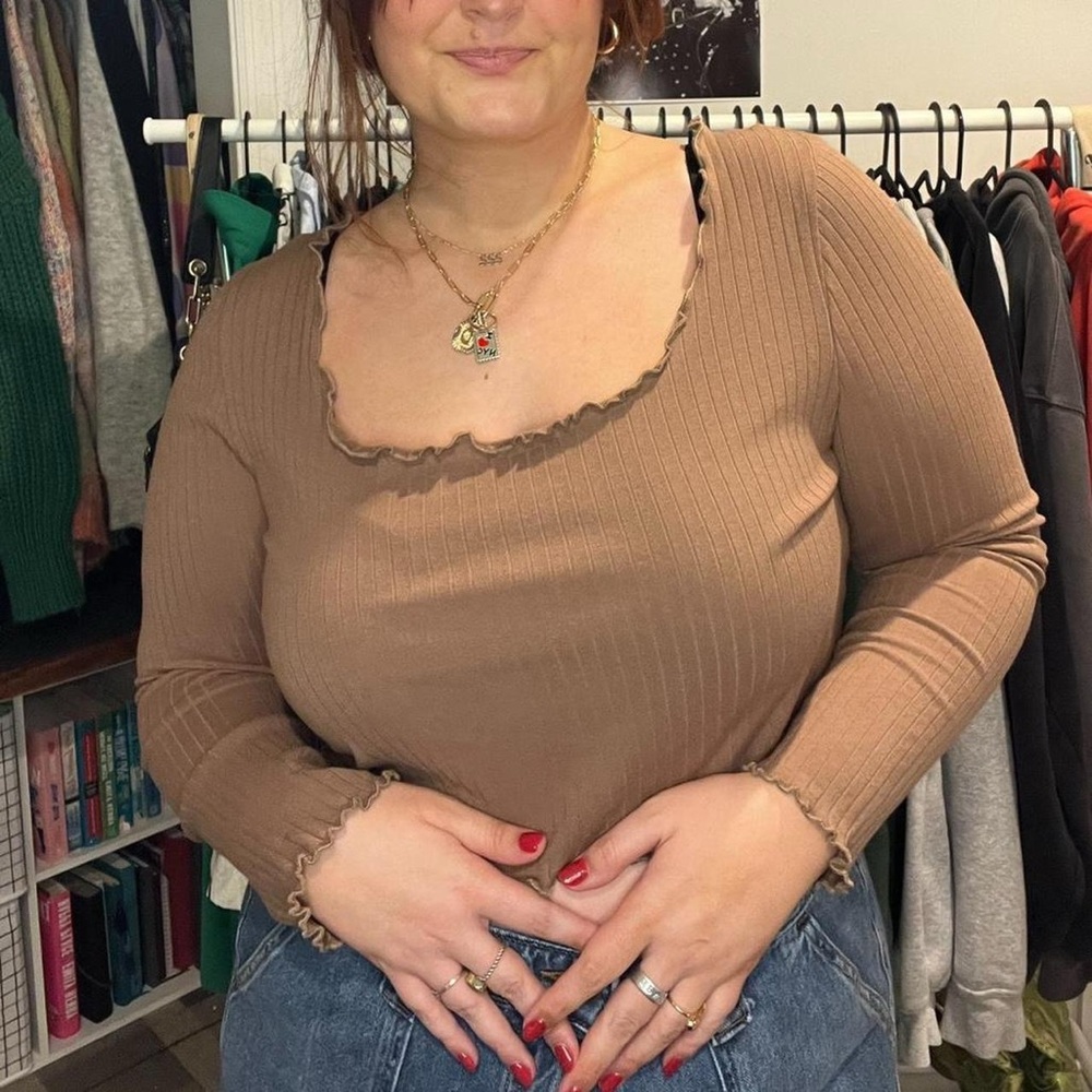 shein lettuce top